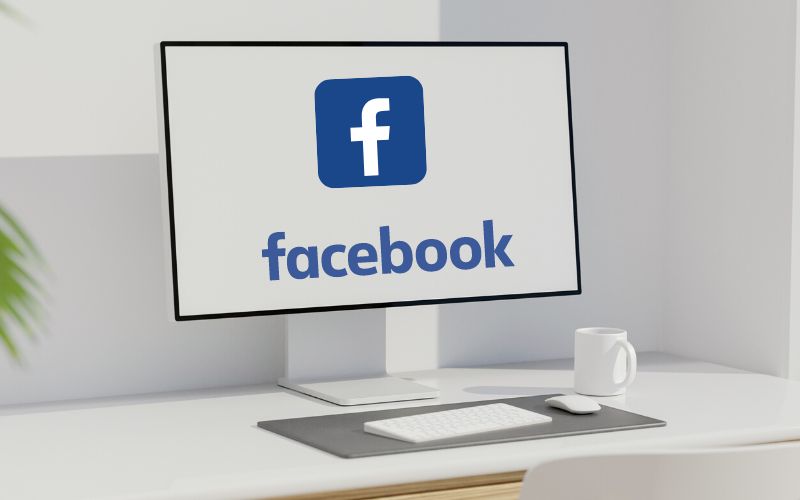 Facebook bureau mug ordinateur